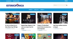 Desktop Screenshot of estereofonica.com